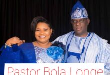 Pastor Bola Longe Biography